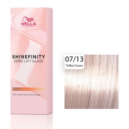[M.16121.061] Wella Professional Shinefinity Zero Lift Glaze -  07/13 Toffee Cream 60ml