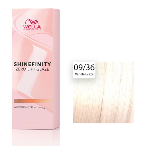 Wella Professional Shinefinity Zero Lift Glaze - 09/36 Vanilla Glaze 60ml