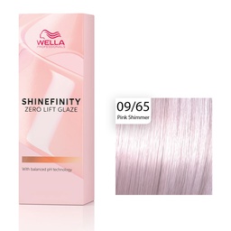 [M.16137.160] Wella Professional Shinefinity Zero Lift Glaze - 09/65 Pink Shimmer 60ml