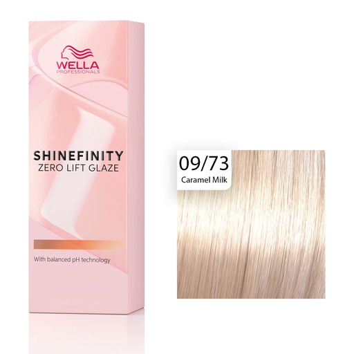 Wella Professional Shinefinity Zero Lift Glaze - 09/73 Caramel Milk 60ml