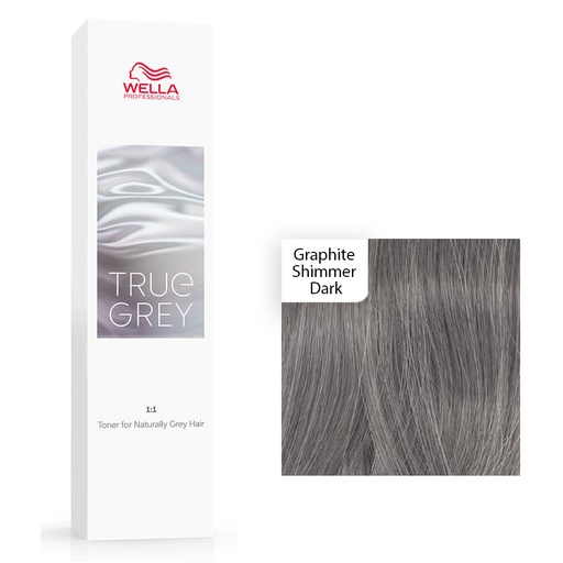 Wella Professional True Grey  Cream Toner -Graphite Shimmer Dark 60ml