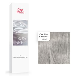 [M.16143.885] Wella Professional True Grey  Cream Toner - Graphite Shimmer Light 60ml