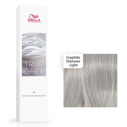 Wella Professional True Grey  Cream Toner - Graphite Shimmer Light 60ml