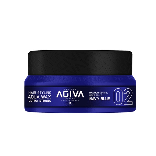 Agiva Styling Haarwachs Aqua Ultra Strong - Navy Blau n°02  90ml