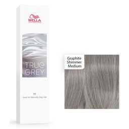 [M.16144.892] Wella Professional True Grey  Cream Toner - Graphite Shimmer Medium 60ml