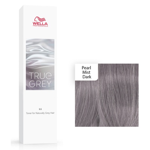 Wella Professional True Grey  Cream Toner -Pearl Mist Dark 60ml