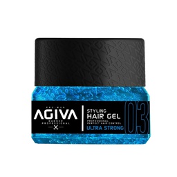 [M.16158.134] Agiva Styling Haargel Ultra Strong - Blau  n°03  200ml