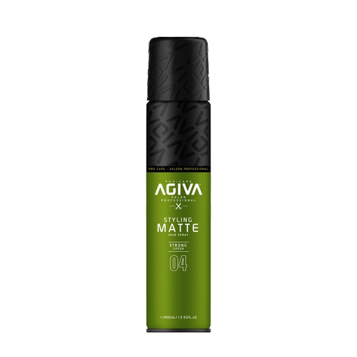 Agiva Styling MATTE Haarspray Strong Green  n°04  400ml