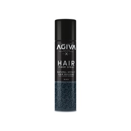[M.16186.599] Agiva Haaraufbau Fiberspray Schwarz  150ml