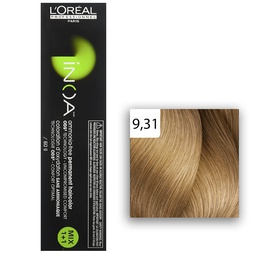 [M.16224.821] L'Oréal Professionnel INOA 9,31 sehr helles blond gold asch 60ml