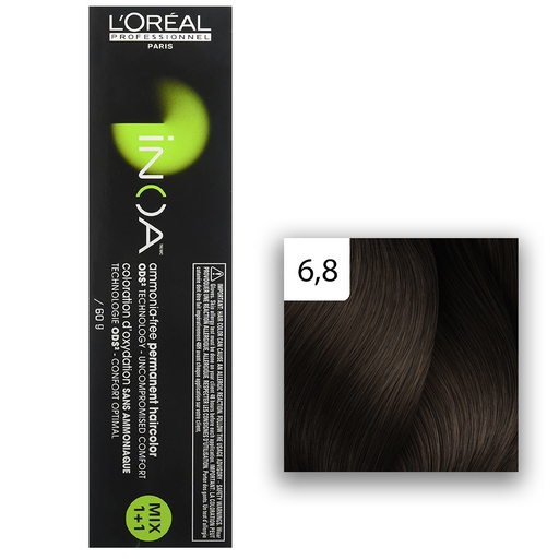L'Oréal Professionnel INOA 6,8 dunkelblond 60ml