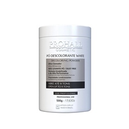 [M.16346.855] PROHALL Professional WHITE BLEACHING POWDER Dust free 9+ Tons  500gr