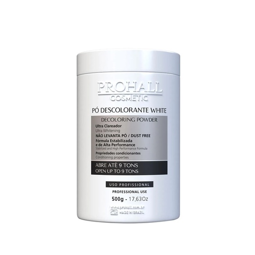 PROHALL Professional WHITE BLEACHING POWDER Dust free 9+ Tons  500gr
