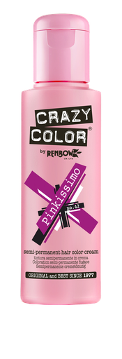 CRAZY COLOR Semi-Permanent Tönung n°42  PINKISSIMO 100ML