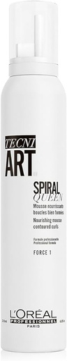 L'Oréal Professionnel Tecni.Art Spiral Queen Force 1  Pflegende Mousse 200ml