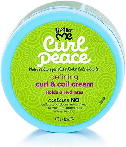Just For Me Curl Peace Defining Curl &amp; Coil Creme 12oz.